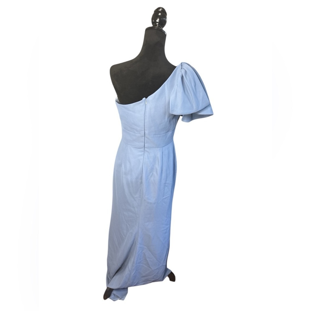 After Six Larkspur Blue One-Shoulder Formal Dress | Size 8R - Picture 4 of 9